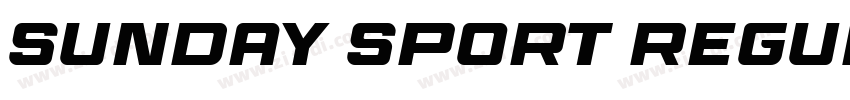 sunday sport regular字体转换